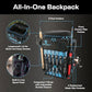 Evolution Fishing Drift Series 3700 Tackle Backpack with QuikLatch System & 2 Rod Holders