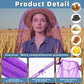 Oversized Mosquito Net 42 x 25 Inches Ultra Large Mosquito Head Net Face Neck Fly Mesh Netting Fits All Hats for Outdoor Camping Hiking Fishing Gardening Safari (2 Count)