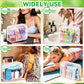 12 Pieces Clear Makeup Bags Bulk (12 Count)