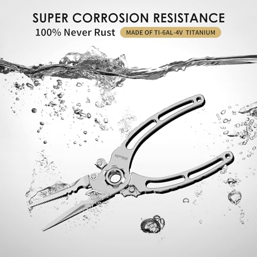 7.5” Titanium Fishing Pliers