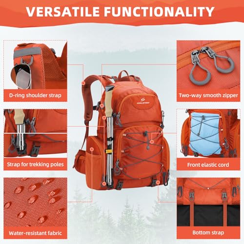 40L Waterproof Hiking Backpack