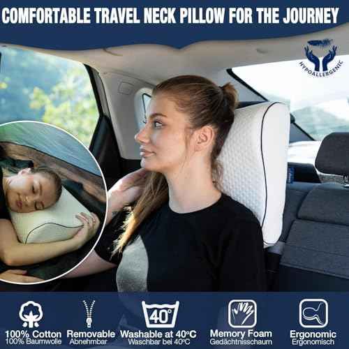 Travel & Camping Comfortable Memory Foam Pillow