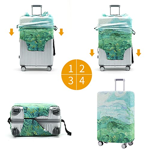 Travelkin Suitcase Covers For Luggage Tsa Approved Luggage Covers Protector