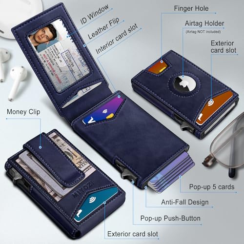 Airtag Wallet for Men Money Clip 9