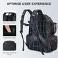 Fishing Tackle Backpack with Rod Holders