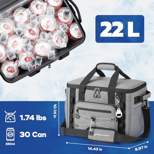30Can Collapsible Soft Cooler Bag