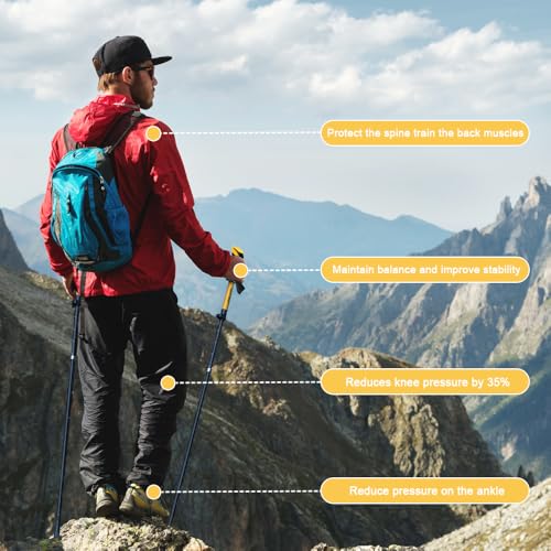 Foldable Hiking Poles Telescopic