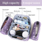 Travel Makeup Bag Cosmetic Bags for Women (3 Count)