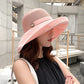 Women Summer Wide Brim Sun Hat Bucket Fishing Hats UV Protection
