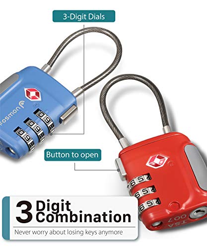 TSA Approved Luggage Locks