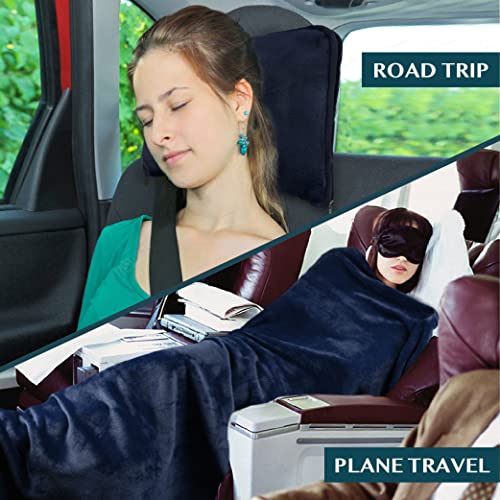 Travel Blanket Pillow