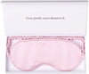 Silk Sleep Mask Light Blocking Luxury 100% Mulberry 19mm Silk Eye Mask Eye Cover Blindfold Ultra Soft Light & Comfy Anti Aging Skin Care with Travel Bag Gift Package