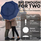 Compact Travel Umbrella for Rain