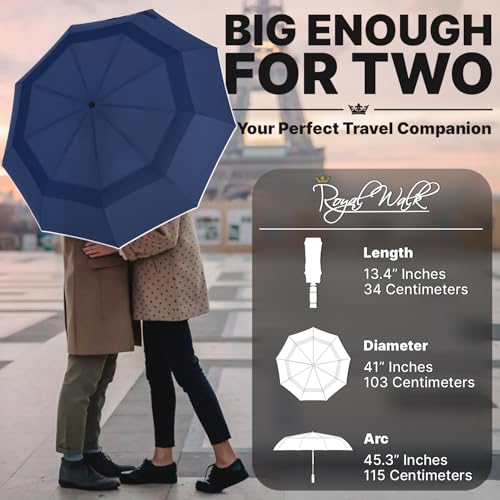 Compact Travel Umbrella for Rain