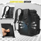 45L Fishing Backpack with Rod Holders & Built