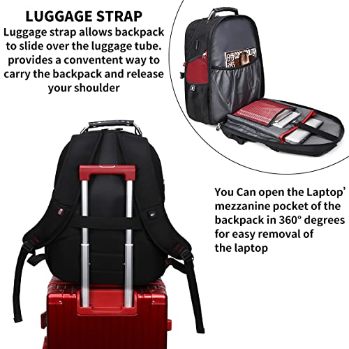 Large Travel Laptop Backpack for Women