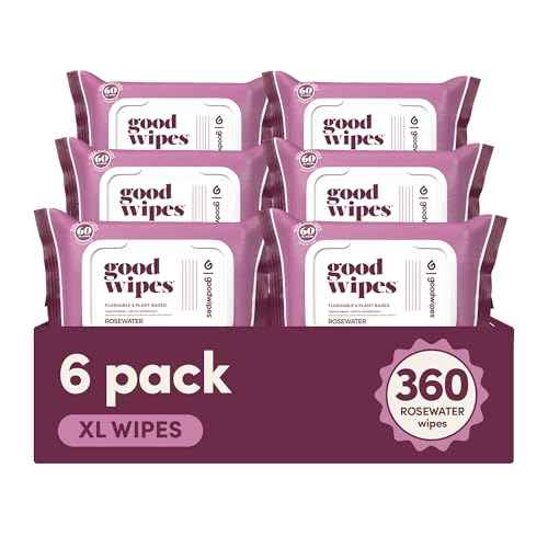 Flushable Wipes (360 Count)