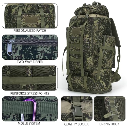Hiking Backpack for Men 70L