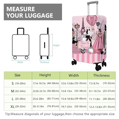 Travel Luggage Cover Suitcase Protector Fits 18