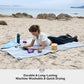 Outdoor Waterproof Fleece Travel Blanket for Camping