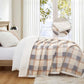 Super Soft Faux Rabbit Fur Sherpa Fleece Throw Blanket