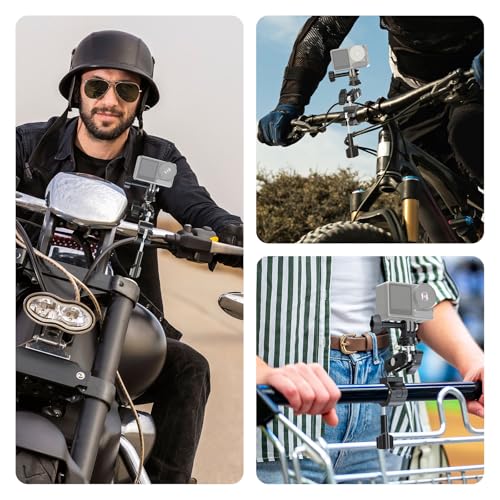 Action Camera Pole Mount with Two 360° Ball Heads 1