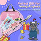 Kids Fishing Pole Pink