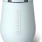 BrüMate Uncork'd 14oz 100% Leakproof Insulated Wine Tumbler | Locking Lid | Insulated Stainless Steel Wine Glass | Perfect For Travel & Outdoors | BPA-Free (Blue Agave)