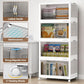 480Qt Stackable Storage Bins with Lids (4 Count)