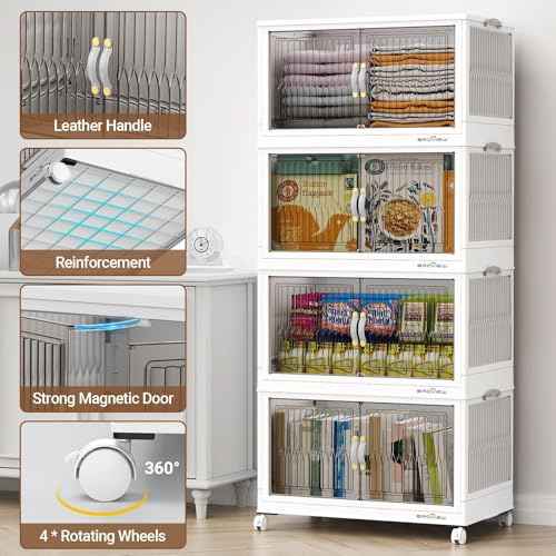 360Qt Stackable Storage Bins with Lid (3 Count)