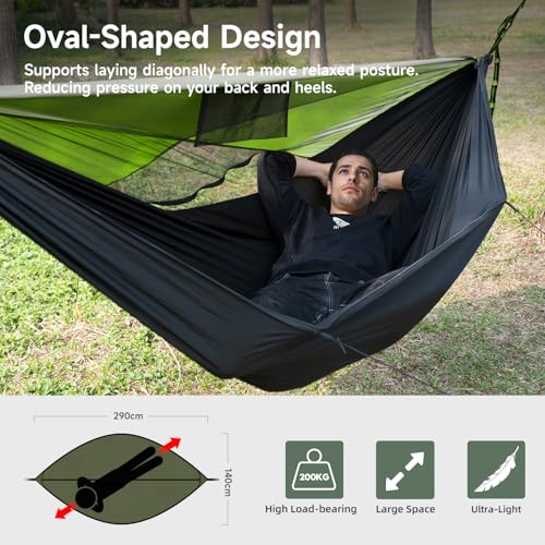 Camping Hammock with Mosquito Net