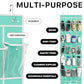 24 Pockets Clear Over the Door Shoe Organizer