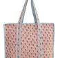 100% Cotton Quilted Tote Bag For Women