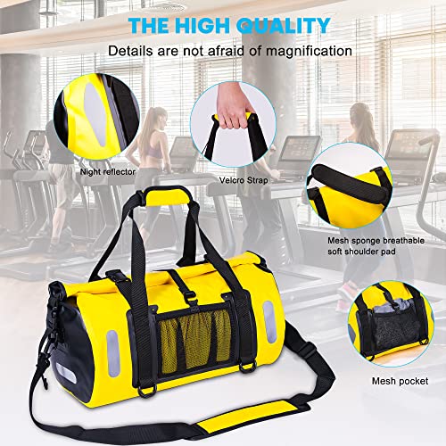 Waterproof Bag Duffel Bag 20L 30L 40L with Welded Seams Shoulder Straps