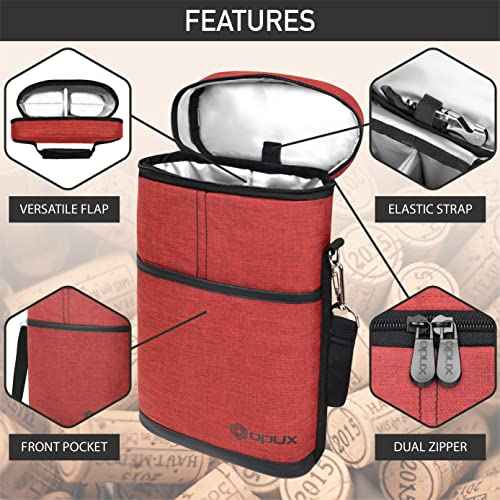 2 Bottle Wine Carrier Tote