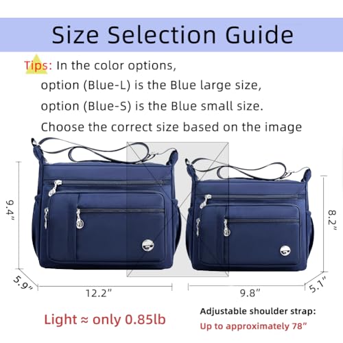 Women Shoulder Handbag Roomy Multiple Pockets Bag Ladies Crossbody Purse Fashion Tote Top Handle Satchel