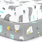 Baby Fitted Crib Sheets (2 Count)