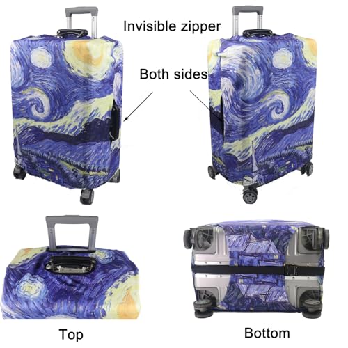 Thicker Luggage Cover Elastic Suitcase Cover Protector Fits 18