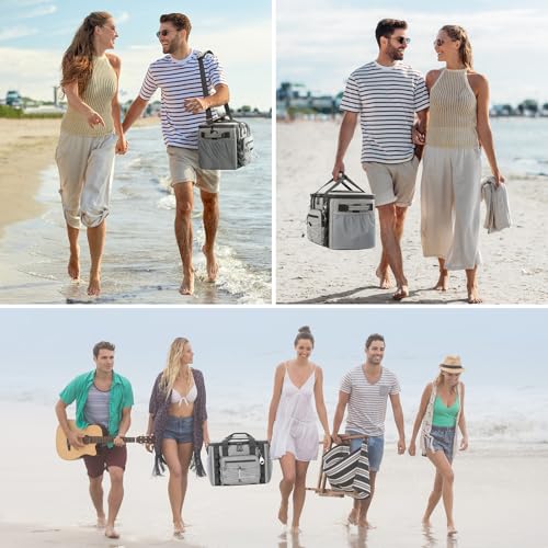 40 Can Leakproof Soft Cooler Bag with Quick Access Opening