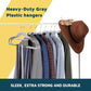 Plastic Clothes Hanger Set (50 Count)