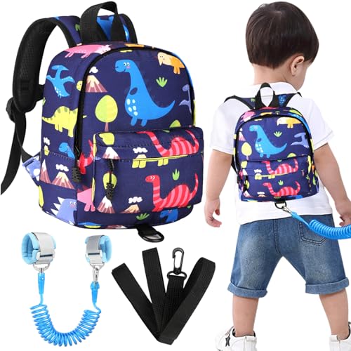 Toddler Backpack Leash with Anti Lost Wrist Link