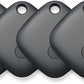 Air Tracker Tags-4 Pack, Bluetooth Tracker Works with Apple Find My APP (iOS Only, Not for Android), Keys Finder, Item Locator for Keys, Luggage, Backpack, Bags, Wallet, Replaceable Battery