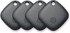Air Tracker Tags-4 Pack, Bluetooth Tracker Works with Apple Find My APP (iOS Only, Not for Android), Keys Finder, Item Locator for Keys, Luggage, Backpack, Bags, Wallet, Replaceable Battery