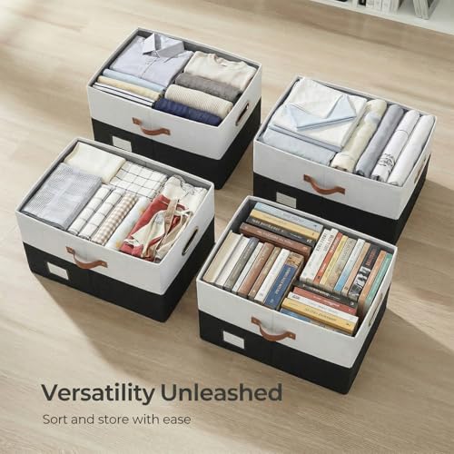 Storage Bins with Lids [3 (3 Count)