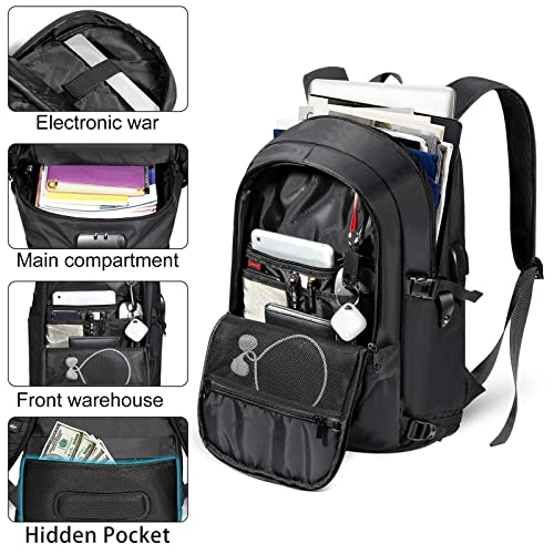 35 Liter Anti Theft Backpack with Tracker Tag