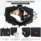 Foldable Duffle Bag for Men Large 65L Travel with Shoe Compartment