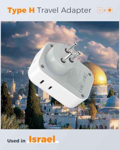 Israel Adapter Plug (2 Count)