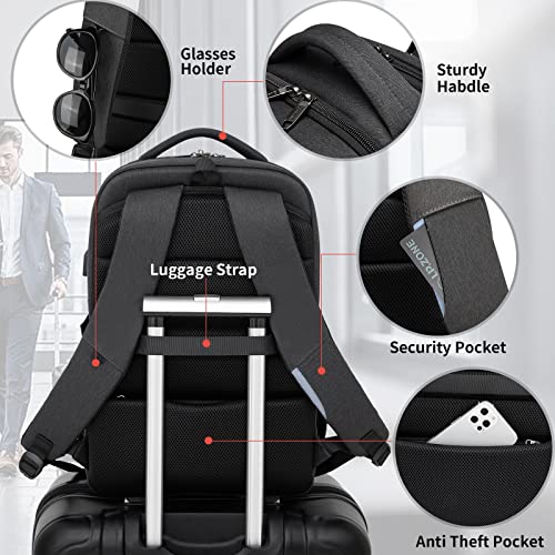17 Inch Laptop Backpack for Travel Water Resistant College Backpack for Men