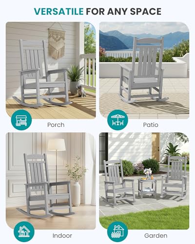 Outdoor Rocking Chair Set of 2 (2 Count)