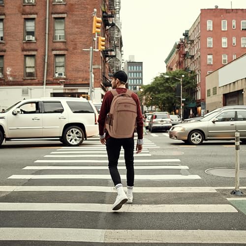 Vintage Canvas Laptop Backpack for Men and Women